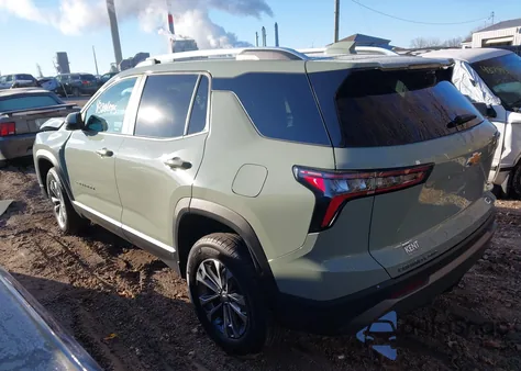 2025 Chevrolet Equinox Awd Lt из США, поврежденный, VIN 3GNAXPEGXSL218491